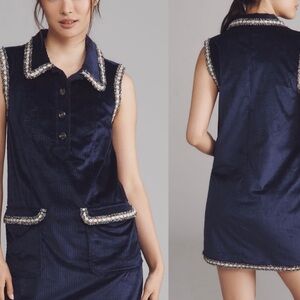 Anthropologie Corduroy Mini Dress